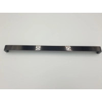 Uchwyt meblowy klasyczny czarny połysk 32,9 x 1,9 x 2,4 cm