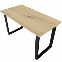 STÓŁ LOFTOWY KUCHENNY DO KUCHNI JADALNI SALONU GRUBE NOGI DĄB ARTISAN