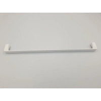 Uchwyt meblowy soft touch klasyczny biały matowe 33,2 x 1,5 x 3 cm