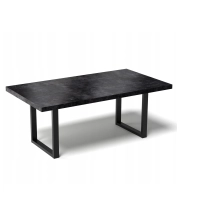 STÓŁ W STYLU LOFT DO KUCHNI JADALNI BETON CIEMNY