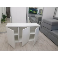 Szafka pod akwarium 120x40cm WZMOCNIONA system PUSH TO OPEN 3x DRZWICZKI