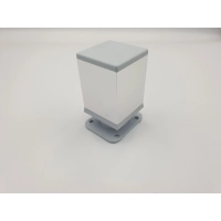 Nóżka meblowa chrom połysk regulowana 40x40 H-60 (630)