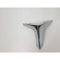 Noga meblowa kotwica 13,5 cm, , chrom, nóżka do łóżka, sofy, komody (79)