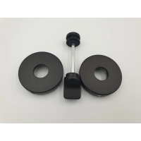 Klamka wewnętrzna Gamet Szyld z blokadą WC