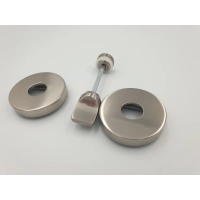 Klamka wewnętrzna Gamet Szyld okrągły, Szyld z blokadą WC