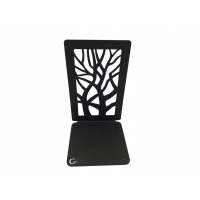 Podpórka do książek, stojak, drzewko, czarny