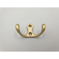 Wieszak wiszący złoty szczotkowany metal meblowy ścienny CH-01A (694)