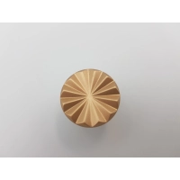 Gałka meblowa metalowa GA01 złoty satynowy GAMET