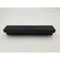 Uchwyt meblowy klasyczny czarny matowe 10,8 x 1,2 x 2 cm