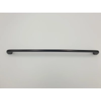 Uchwyt meblowy klasyczny czarny matowe 33,7 x 1,2 x 2,7 cm