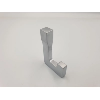 Wieszak wiszący aluminium chrom satynowy Gamet