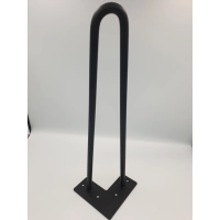 Nogi metalowe loft do stołu Hairpin 406mm 4 szt.
