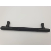 Uchwyt meblowy reling czarny matowy Gamet 16,9 x 1,2 x 3,2 cm