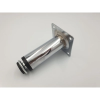 Nóżka meblowa chrom regulowana H 10 cm (636)