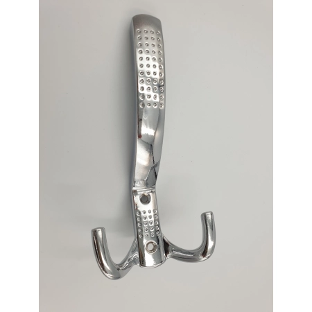 Wieszak wiszący potrójny chrom Leba