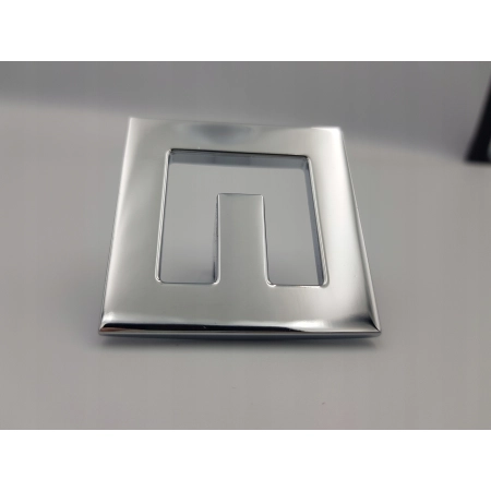 Uchwyt meblowy, gałka kwadratowa, chrom połysk, Gamet