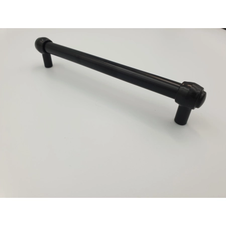 Uchwyt meblowy reling czarny matowe Gamet retro 18,1 x 1,8 x 3,3 cm