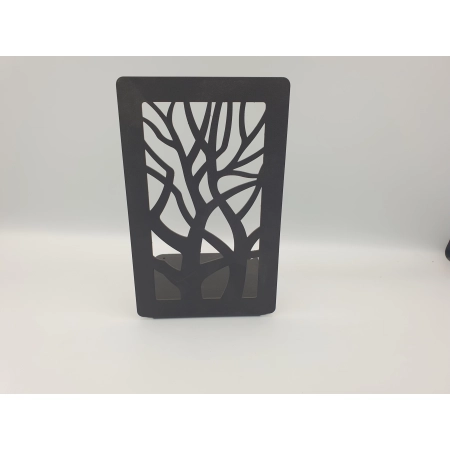 Podpórka do książek, stojak, drzewko, czarny