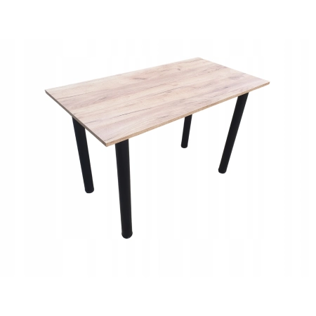 Stół do kuchni jadalni dąb złoty craft 115 x 60 x 72,6 cm loft