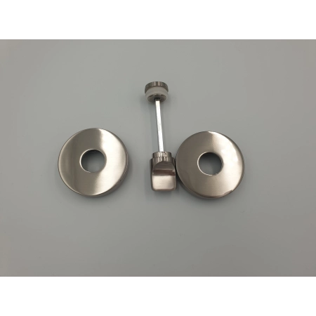 Klamka wewnętrzna Gamet Szyld okrągły, Szyld z blokadą WC