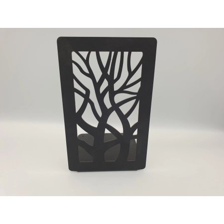 Podpórka do książek, stojak, drzewko, czarny
