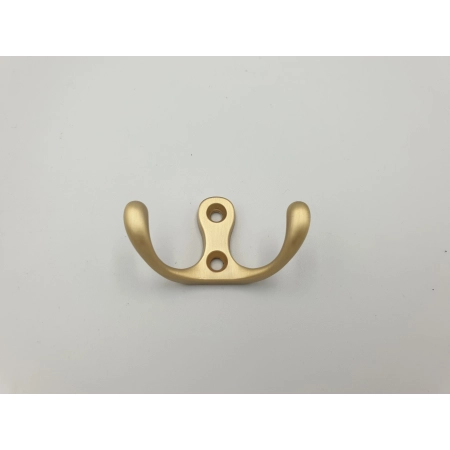 Wieszak wiszący złoty szczotkowany metal meblowy ścienny CH-01A (694)