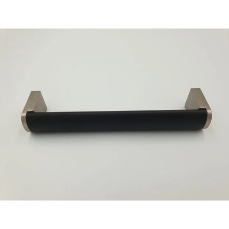 Uchwyt meblowy reling RE21 czarny super mat 128mm