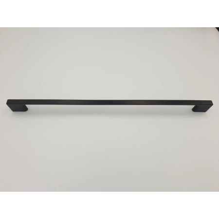 Uchwyt meblowy klasyczny czarny matowe loft 35,4 x 0,9 x 2,8 cm