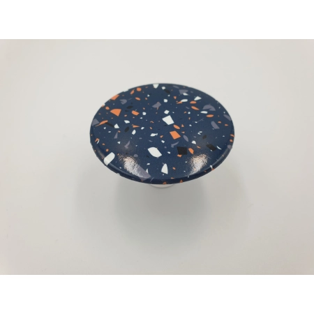 Gałka meblowa terazzo granatowe do pokoju młodzieżowego GAMET GX01