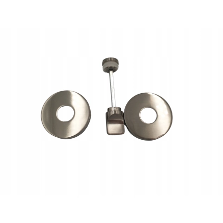 Klamka wewnętrzna Gamet Szyld okrągły, Szyld z blokadą WC