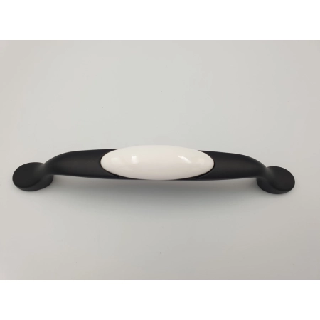 Uchwyt meblowy metal porcelana 1002