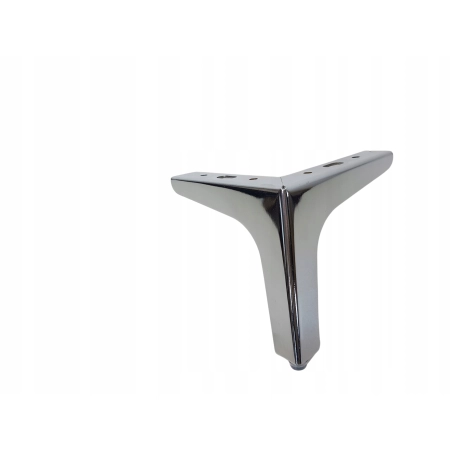 Noga meblowa kotwica 13,5 cm, , chrom, nóżka do łóżka, sofy, komody (79)