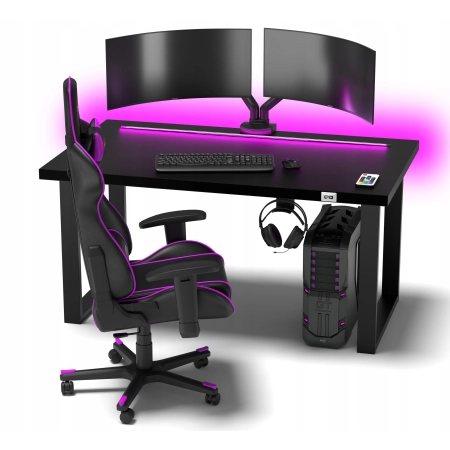 Uchwyt na słuchawki czarny Gamet AD80