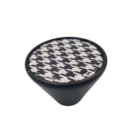 Uchwyt meblowy gałka czarny matowy Gamet