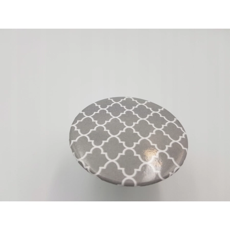 Gałka meblowa GX01 marokańska koniczyna szara Gamet