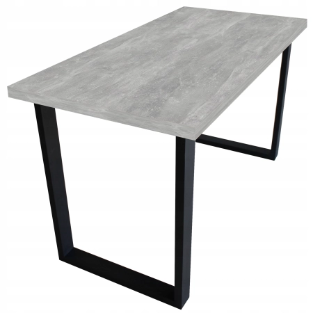 STÓŁ LOFT KUCHENNY DO KUCHNI JADALNI SALONU 4/6 OSÓB 120x60 BETON ATELIER