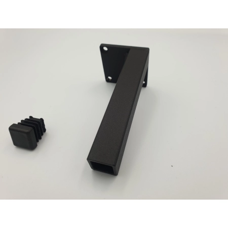 NÓŻKA NS30-100-L2 czarna metalowa