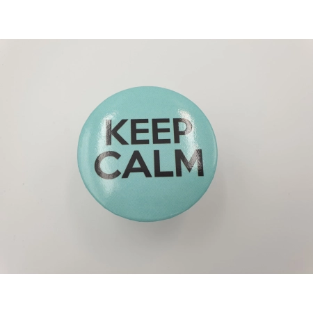 Gałka meblowa GAMET GX01 keep calm błękitny