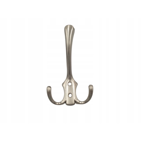 Wieszak meblowy haczyk na ubrania Wysoki nikiel