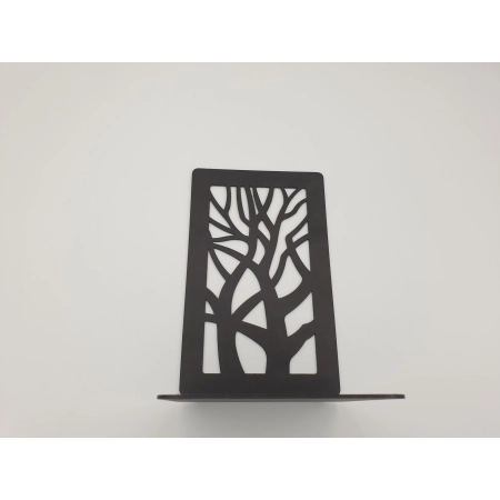 Podpórka do książek, stojak, drzewko, czarny