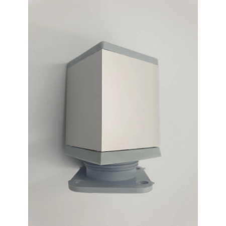 Nóżka meblowa kwadratowa chrom satynowy h-60 regulowana (631)