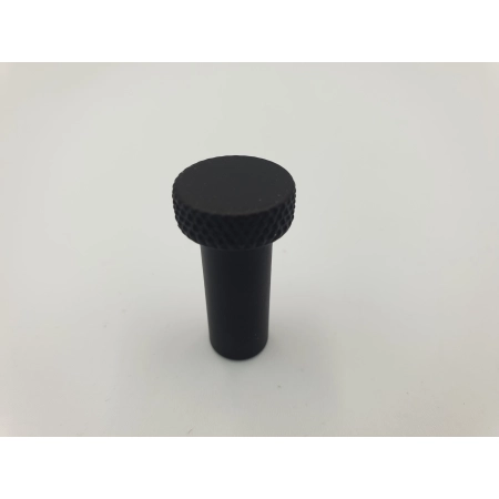 Wieszak meblowy czarny super mat Gamet WU02 30 mm