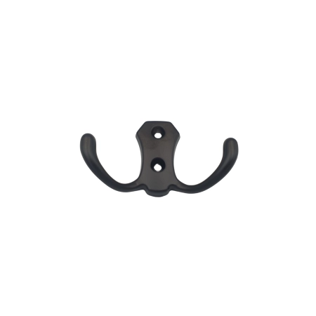 Wieszak wiszący czarny metal meblowy ścienny CH-04A (700)