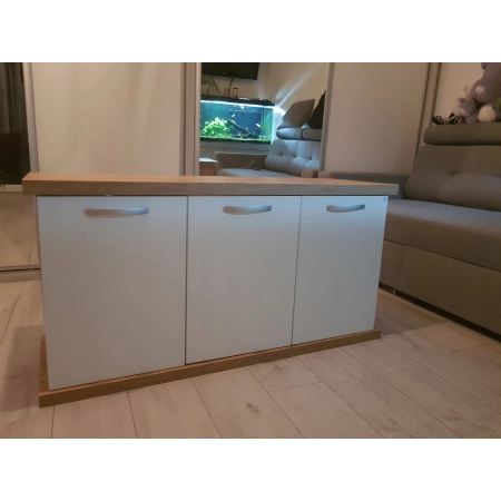 Szafka pod akwarium 240L/288L 120 WZMOCNIONA GRUBE BLATY OTWORY - KOLORY