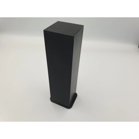 Nóżka meblowa 40x40 z regulacją czarna H=150 (484)