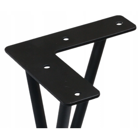 NOGA METALOWA DO STOLIKA PRĘTY LOFT HAIRPIN H:40cm (524)
