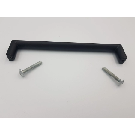 Uchwyt meblowy metalowy czarny loftowy