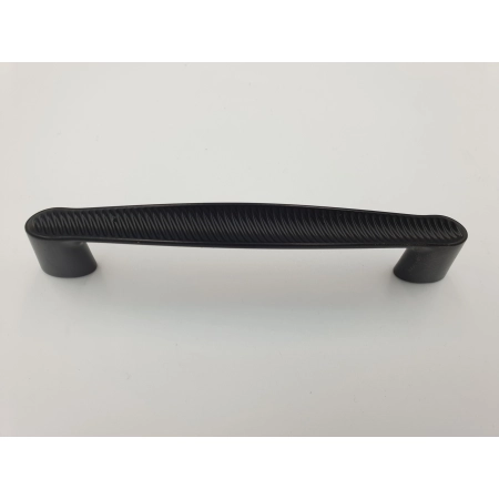 Uchwyt meblowy klasyczny czarny 128 mm (533)