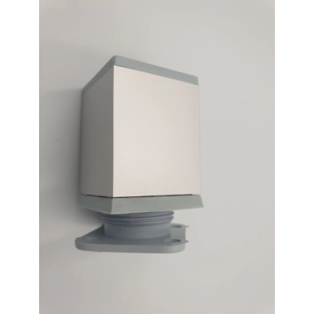 Nóżka meblowa kwadratowa chrom satynowy h-60 regulowana (631)