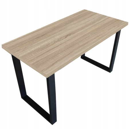 BIURKO KOMPUTEROWE LOFTOWE GAMINGOWE BLAT 36MM 120cm x 60cm SONOMA